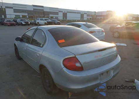 2001 Plymouth Neon Highline z USA, uszkodzony, nr VIN 1P3ES46C41D106972